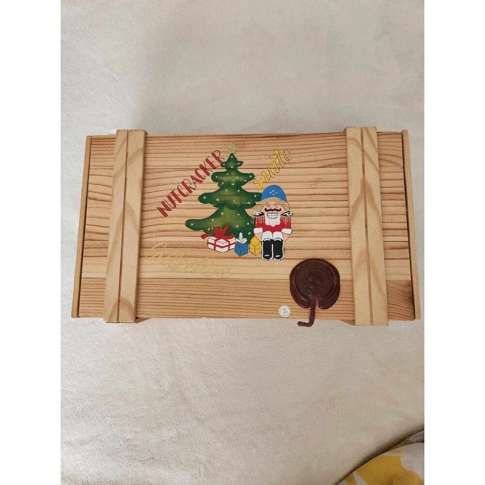 Polonaise Kurt Adler Nutcracker Suite Collection 4 Piece Ornament Wooden‎ BoxSet